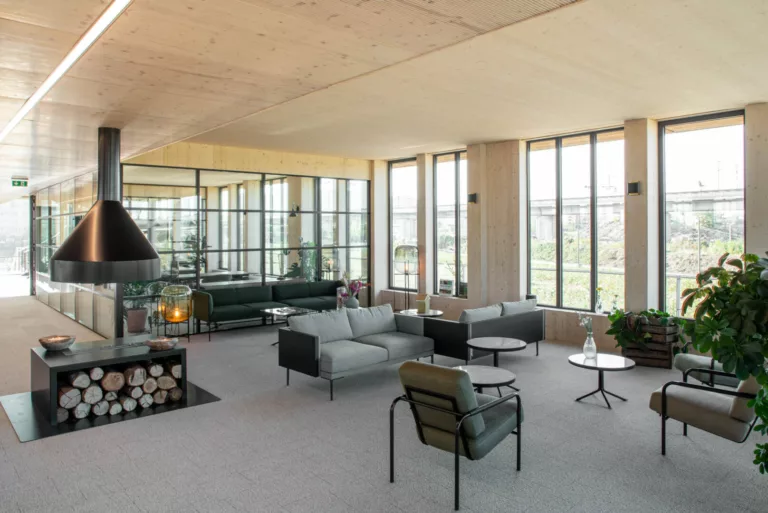 Arboretum Marketing Suite – Nanterre - Ignipli® Acoustic ignifugé - Woodenha Industries