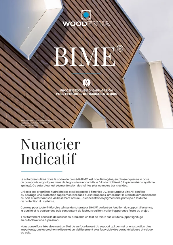 Nuancier BIME® 2025 - Woodenha Industries