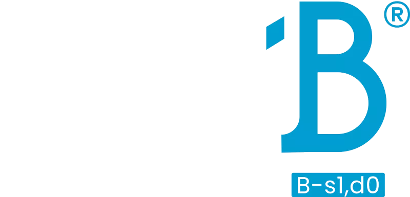 logo Voli'B - voliges et chevrons ignifugés Euroclasse B