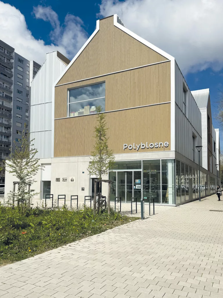 Polyblosne Rennes façade bois BIME® - Woodenha